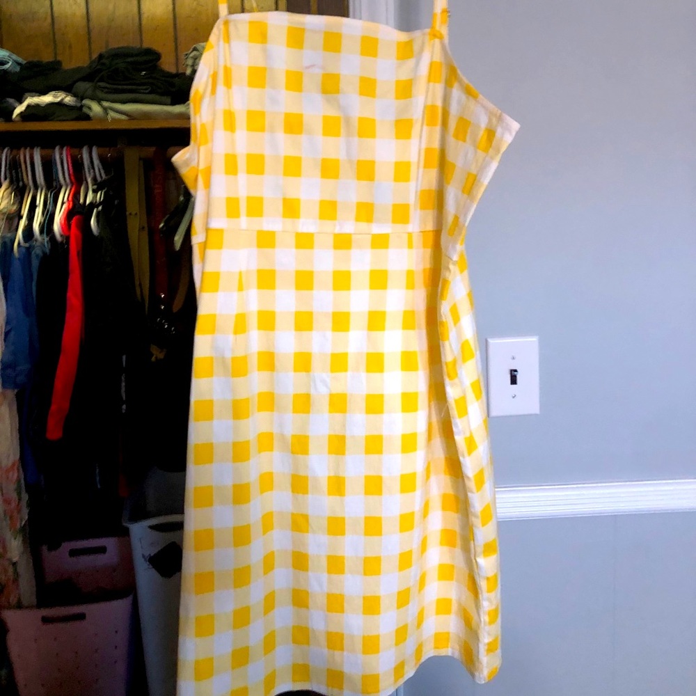 Yellow sun dress